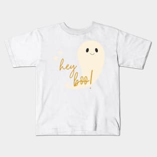 Hey Boo 3 Kids T-Shirt